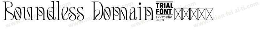 Boundless Domain字体转换
